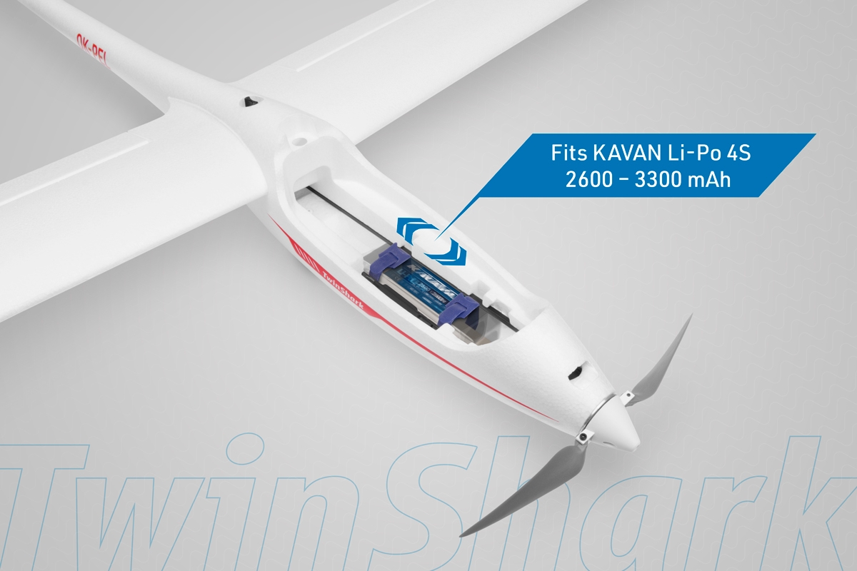 KAVAN 304TS TwinShark 2700mm ARF,