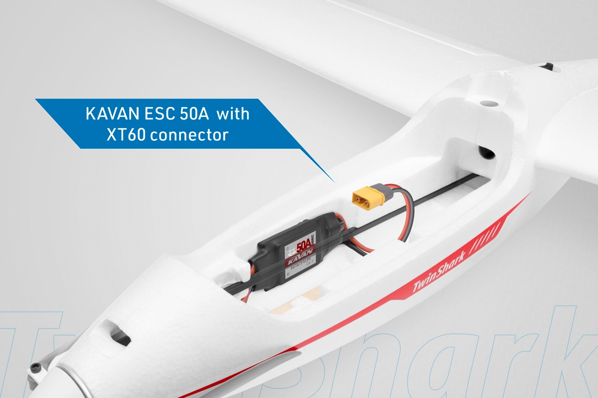 KAVAN 304TS TwinShark 2700mm ARF,
