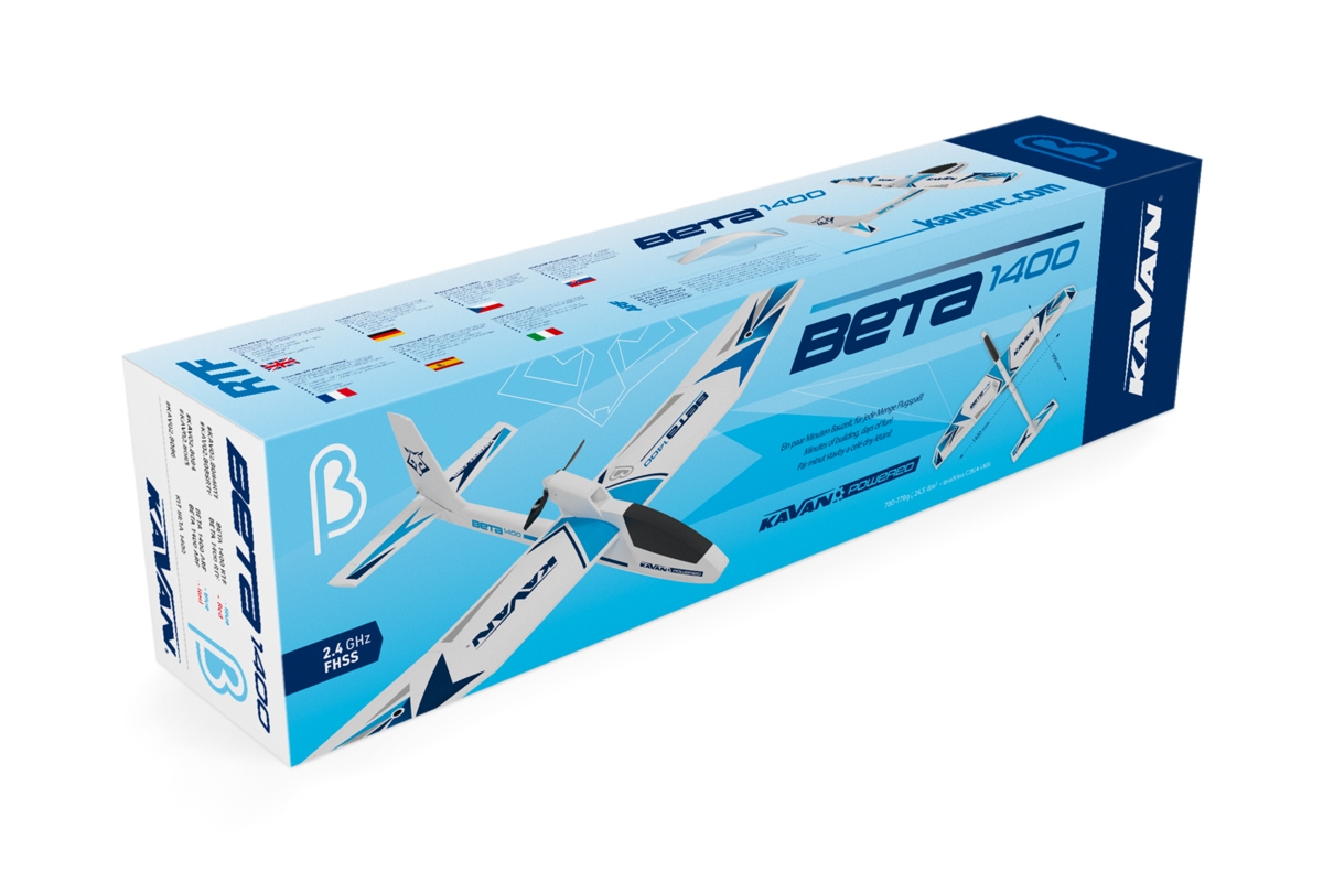 KAVAN Beta 1400 RTF - modrá,
