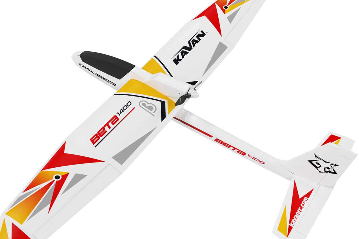 KAVAN Beta 1400 RTF - červená,