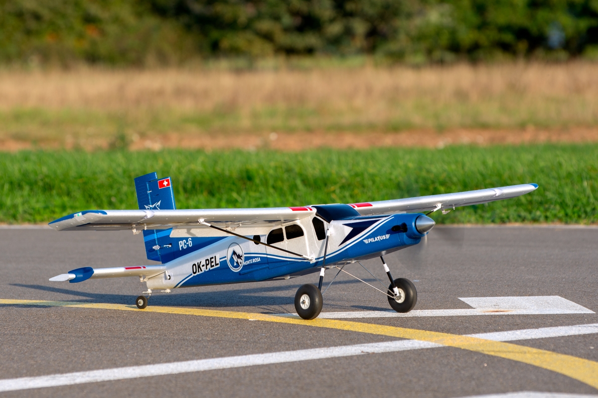 KAVAN Pilatus PC-6 Porter 1500mm ARF - modrá,