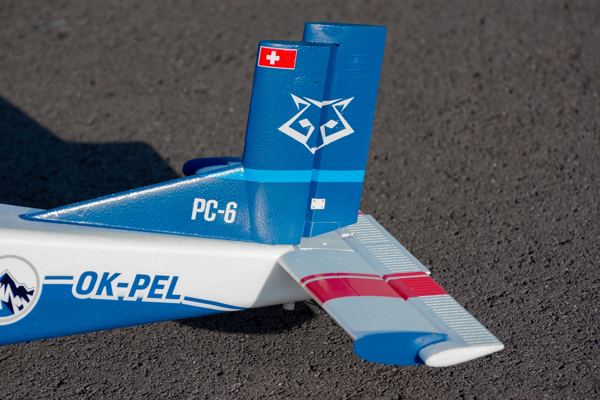 KAVAN Pilatus PC-6 Porter 1500mm ARF - modrá,