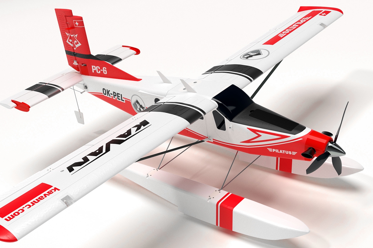 KAVAN Pilatus PC-6 - plováky