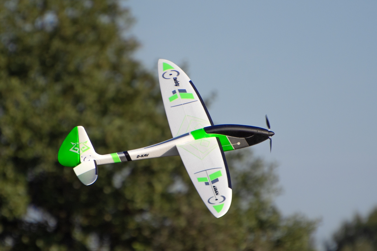 KAVAN Twisty 1512mm ARF - oranžová