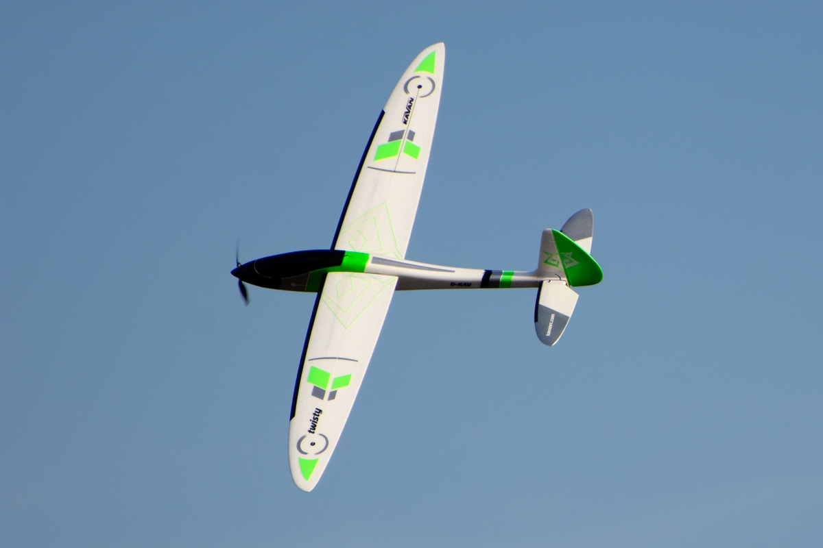 KAVAN Twisty 1512mm ARF - oranžová