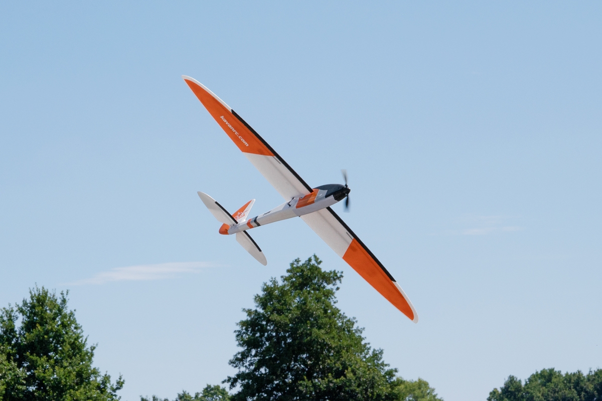 KAVAN Twisty 1512mm ARF - oranžová