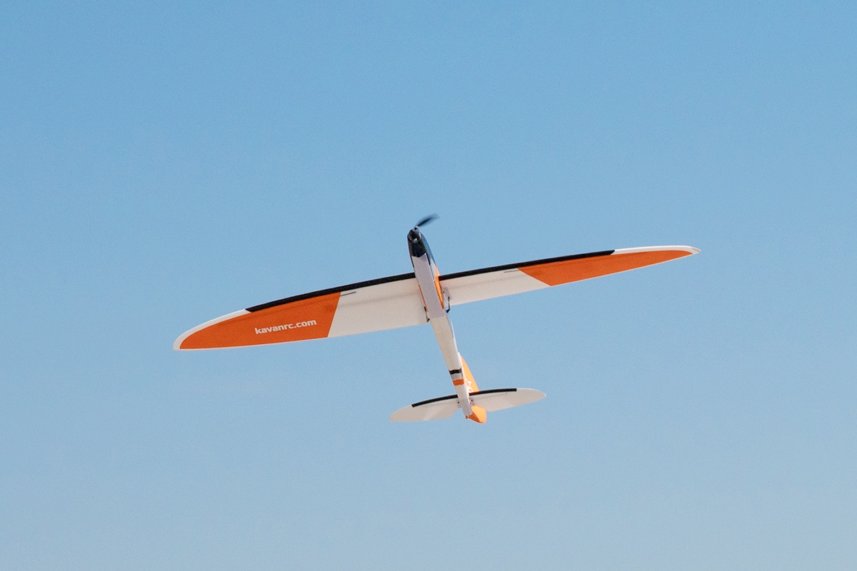 KAVAN Twisty 1512mm ARF - oranžová