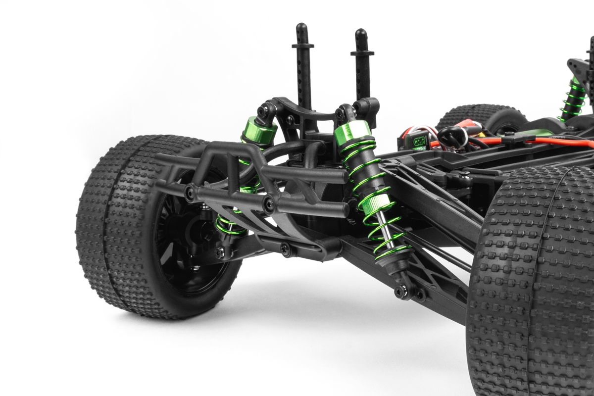 KAVAN GRT-10 Lightning Brushless 2,4 GHz 4WD Truggy 1:10 - Červený