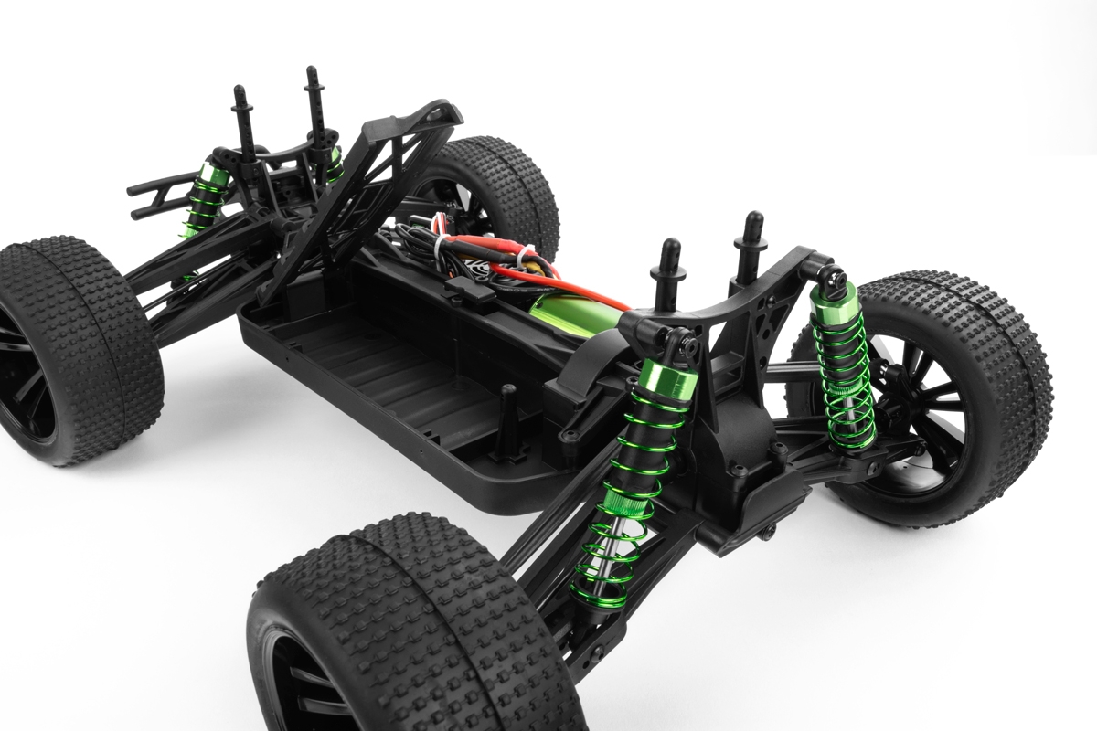 KAVAN GRT-10 Lightning Brushless 2,4 GHz 4WD Truggy 1:10 - Červený