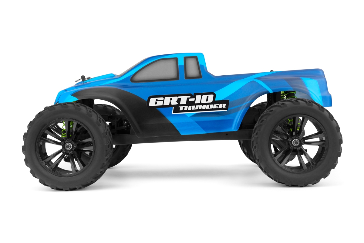 KAVAN GRT-10 Thunder 2,4 GHz 4WD Monster Truck 1:10 - Modrý - RTR