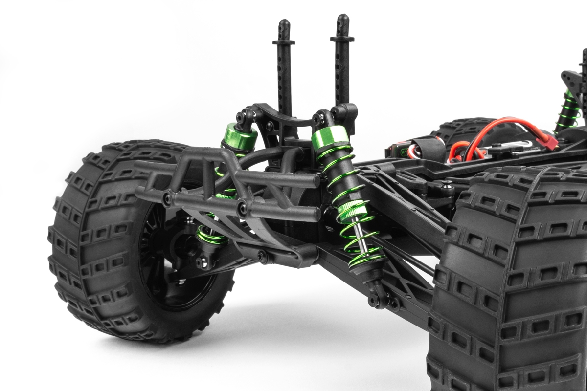 KAVAN GRT-10 Thunder 2,4 GHz 4WD Monster Truck 1:10 - Modrý - RTR