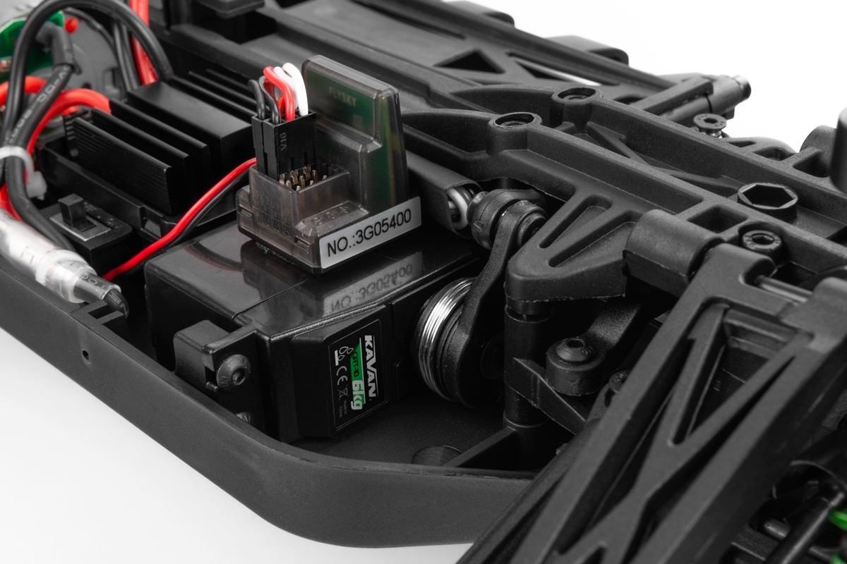 KAVAN GRT-10 Thunder 2,4 GHz 4WD Monster Truck 1:10 - Modrý - RTR