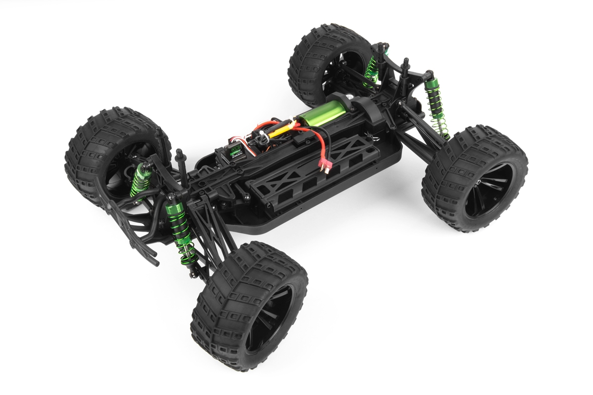 KAVAN GRT-10 Thunder Brushless 2,4 GHz 4WD Monster Truck 1:10 - Modrý