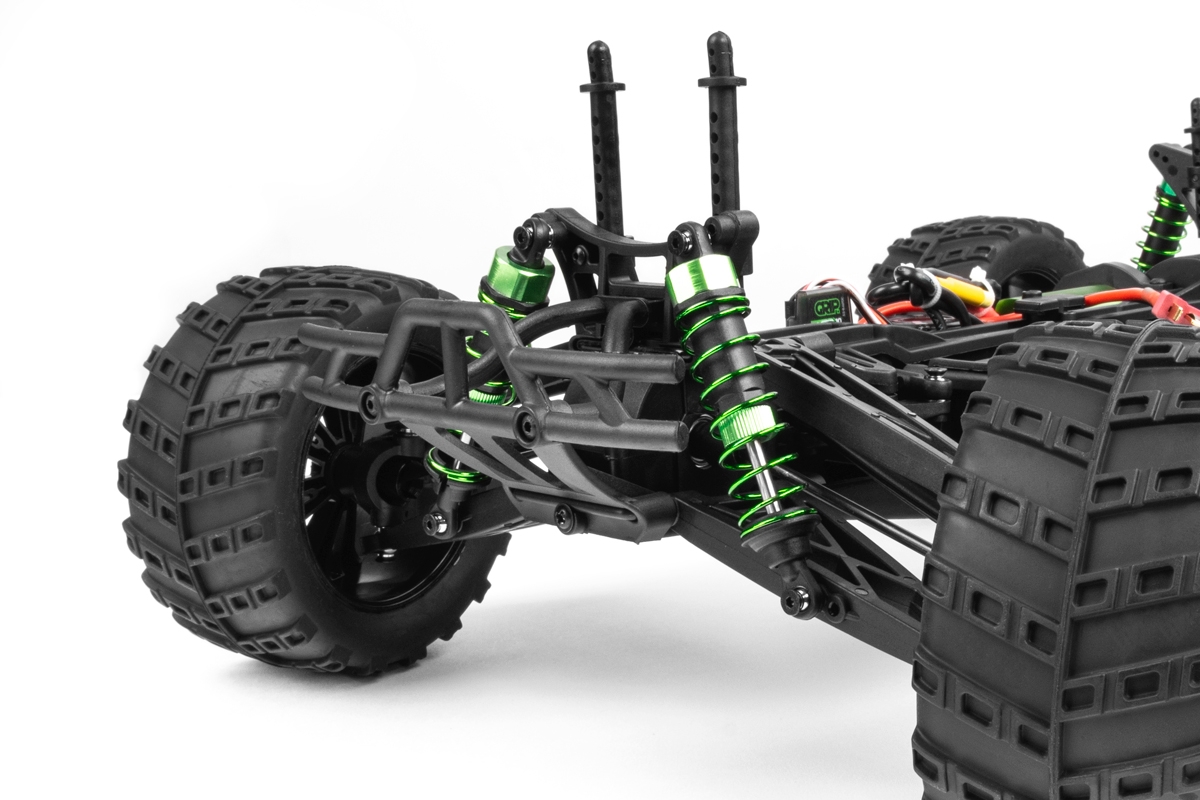 KAVAN GRT-10 Thunder Brushless 2,4 GHz 4WD Monster Truck 1:10 - Červený