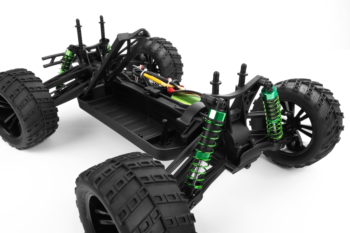 KAVAN GRT-10 Thunder Brushless 2,4 GHz 4WD Monster Truck 1:10 - Červený