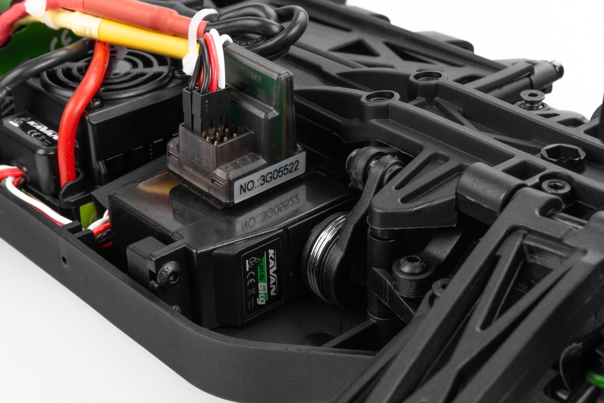 KAVAN GRT-10 Thunder Brushless 2,4 GHz 4WD Monster Truck 1:10 - Červený