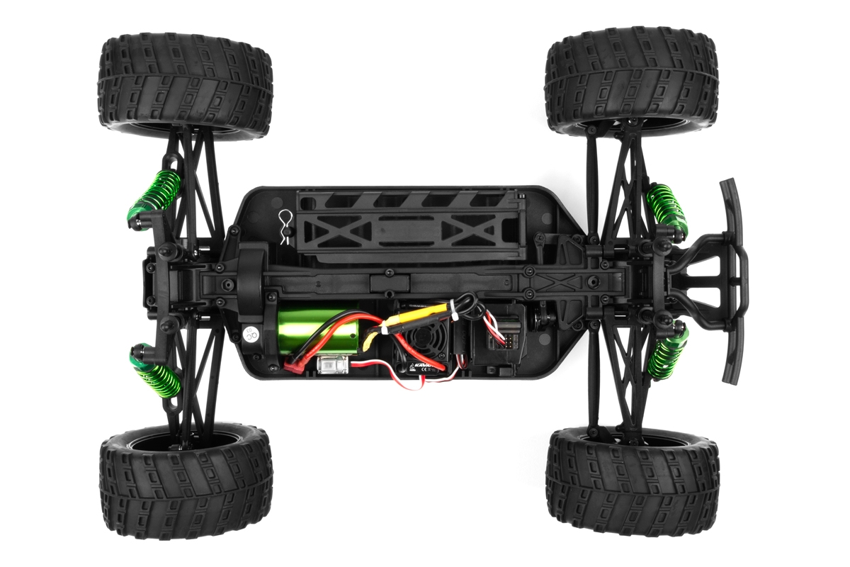 KAVAN GRT-10 Thunder Brushless 2,4 GHz 4WD Monster Truck 1:10 - Červený