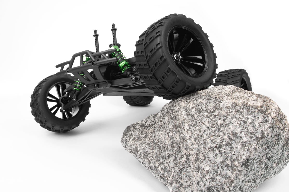 KAVAN GRT-10 Thunder Brushless 2,4 GHz 4WD Monster Truck 1:10 - Červený