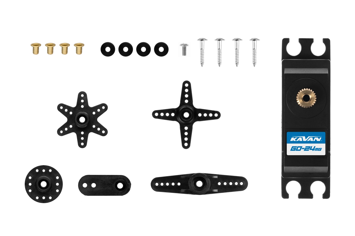 GO-24MG (0.07s/60°, 4.5kg.cm),