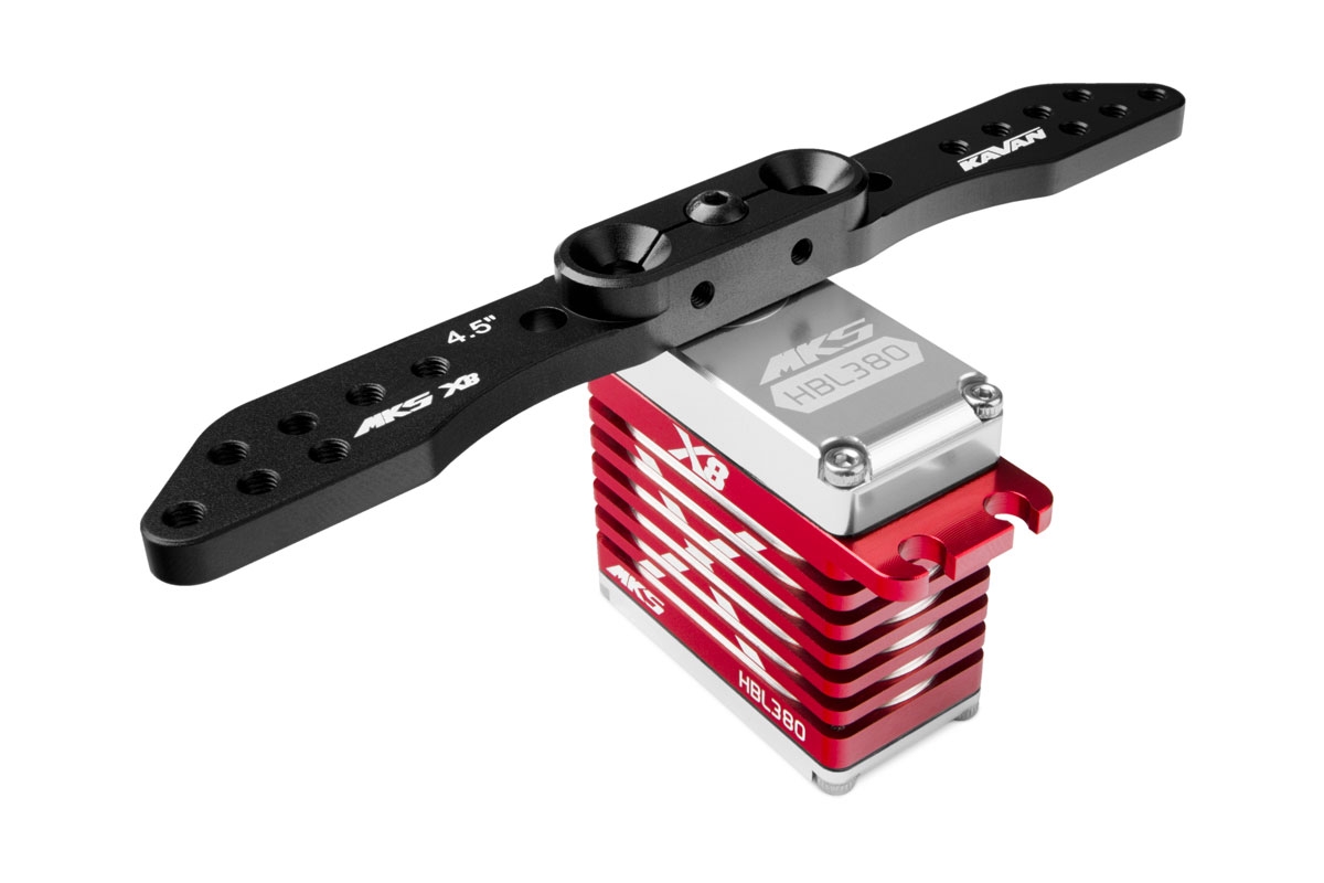 MKS X8 Servo páka Oboustranná 114mm (4,5") M3