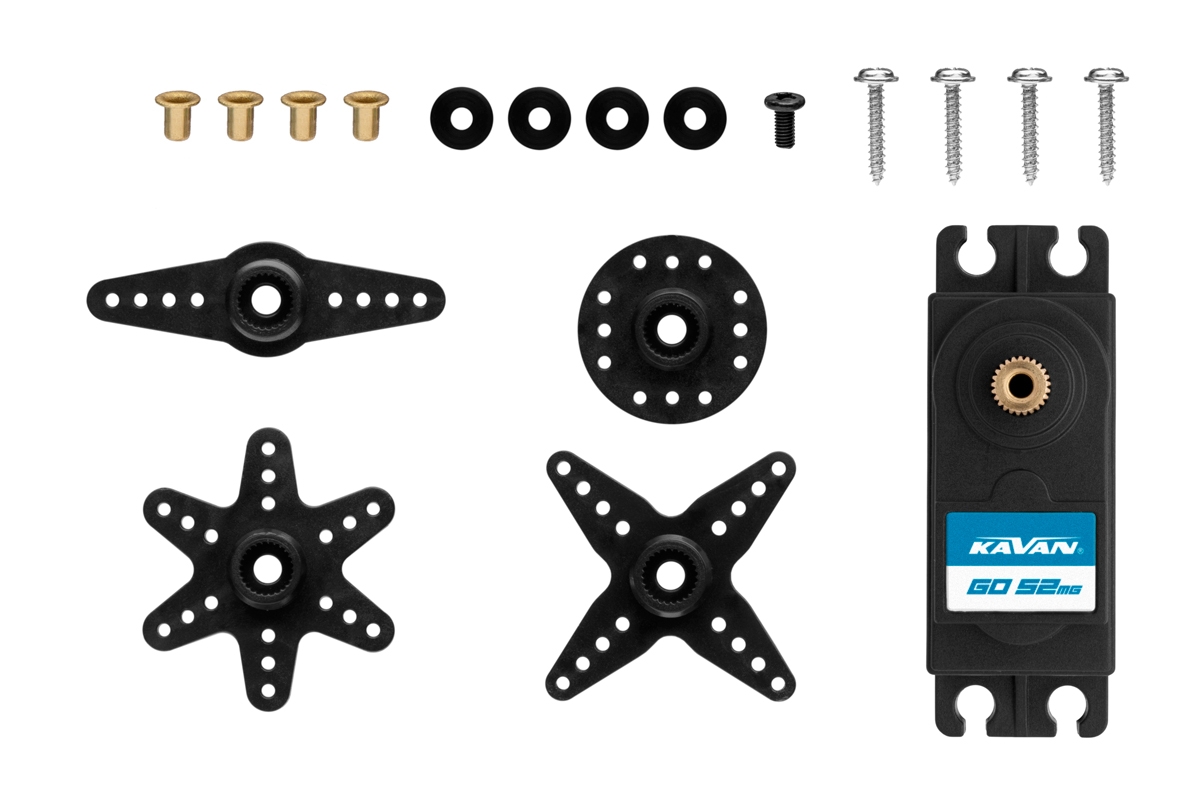 GO-52MG (0.21s/60°, 7.5kg.cm),