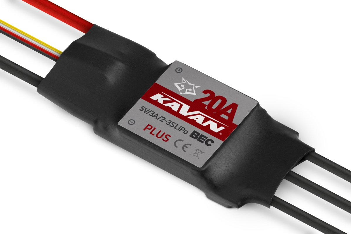 KAVAN R-20B Plus střídavý regulátor 20A BEC,
