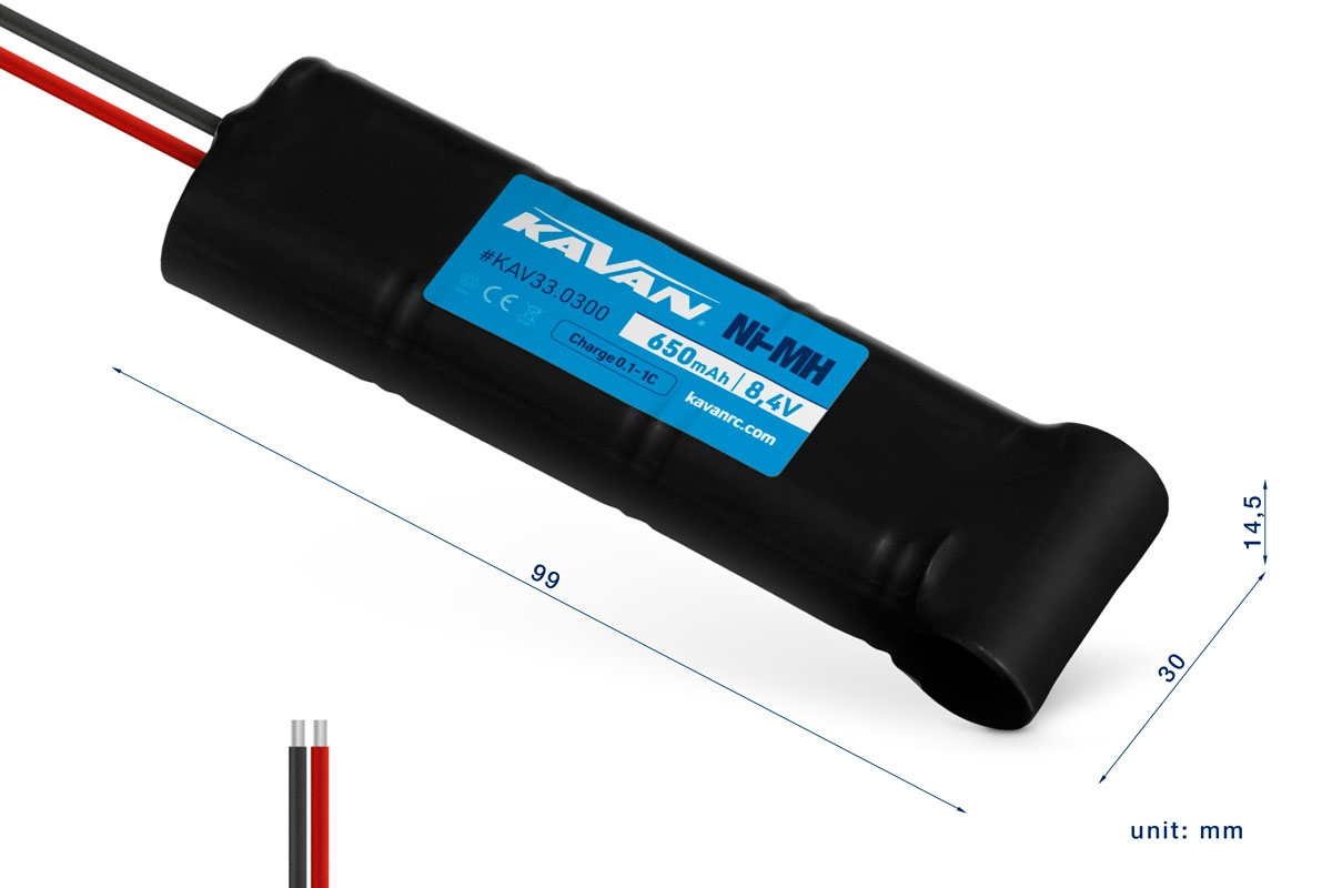 KAVAN NiMH 650mAh/8,4V