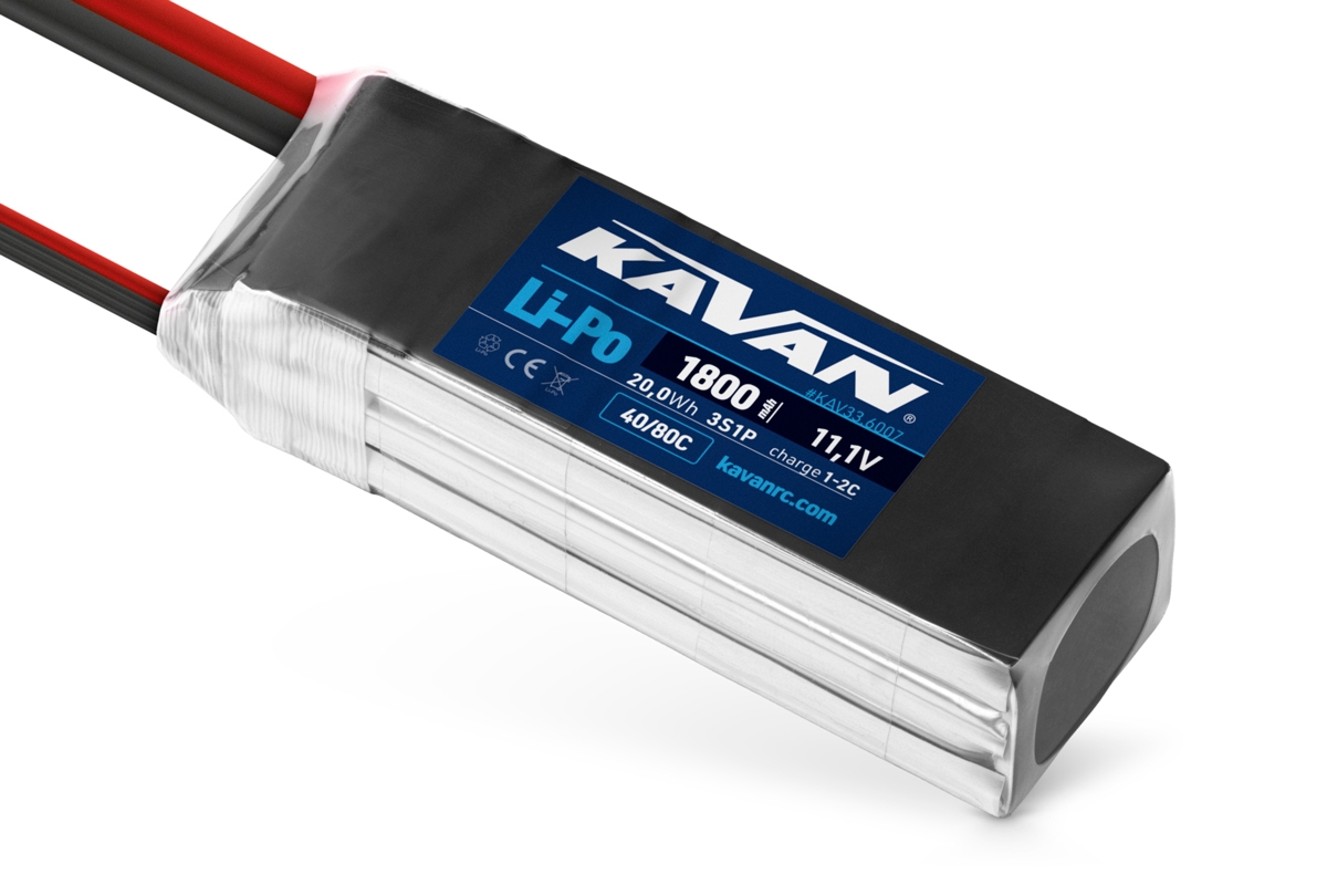 KAVAN Li-Po 1800mAh/11,1V 40/80C 20,0Wh,