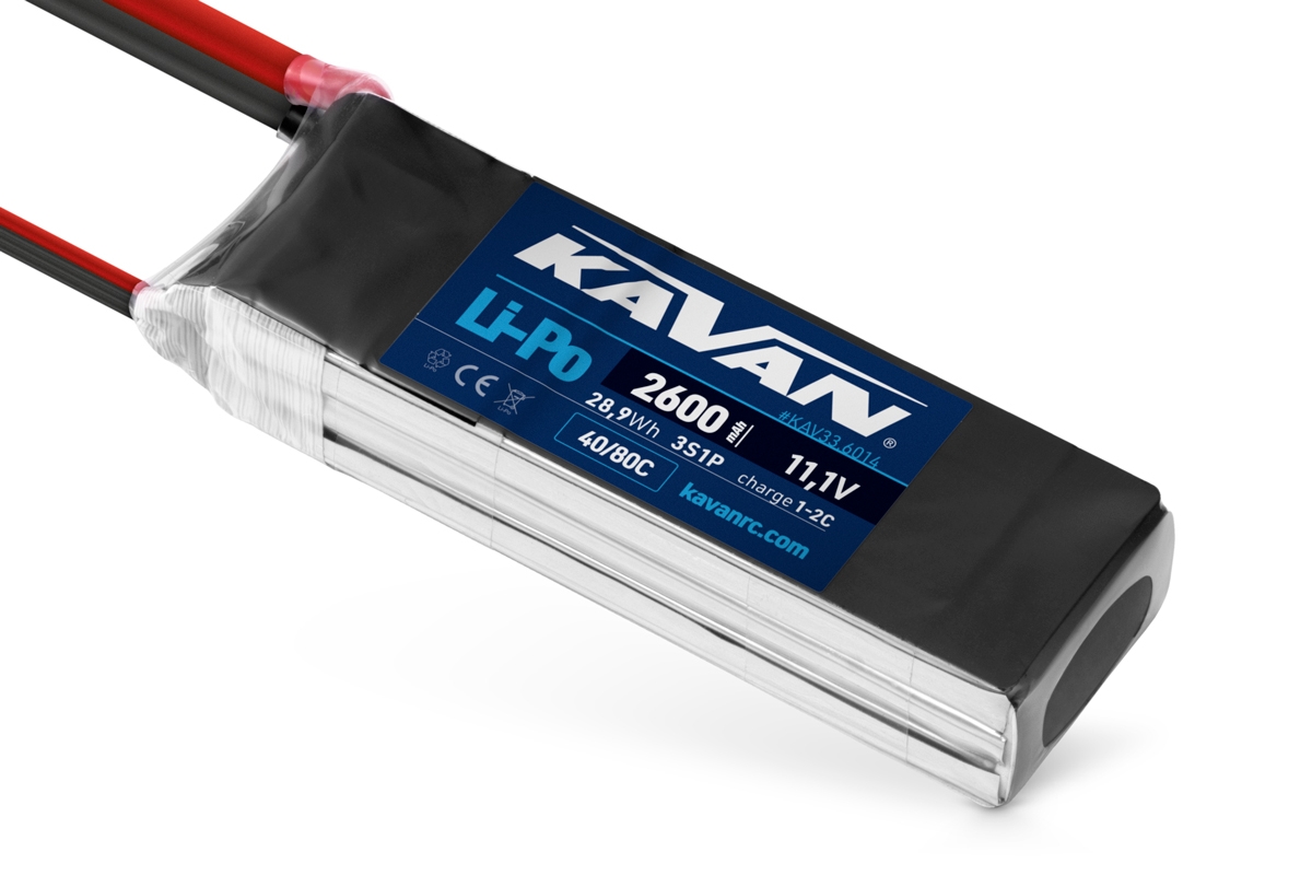 KAVAN Li-Po 2600mAh/11,1V 40/80C 28,9Wh,