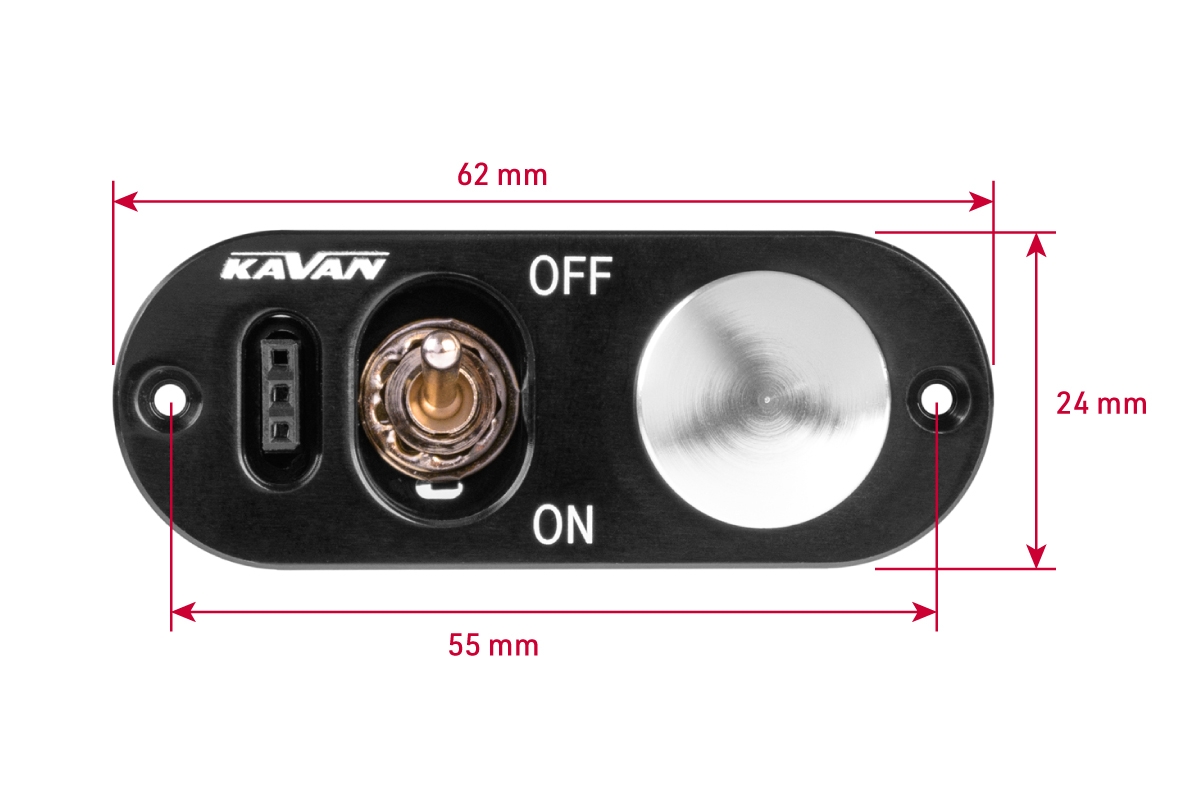 Vypínač s tankovacím ventilem