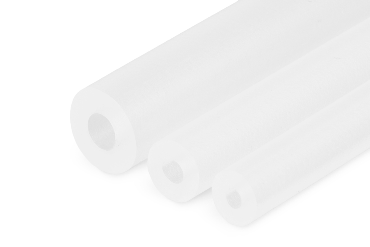 Silikonová hadička, vnitřní průměr 1,5mm, délka 1 m