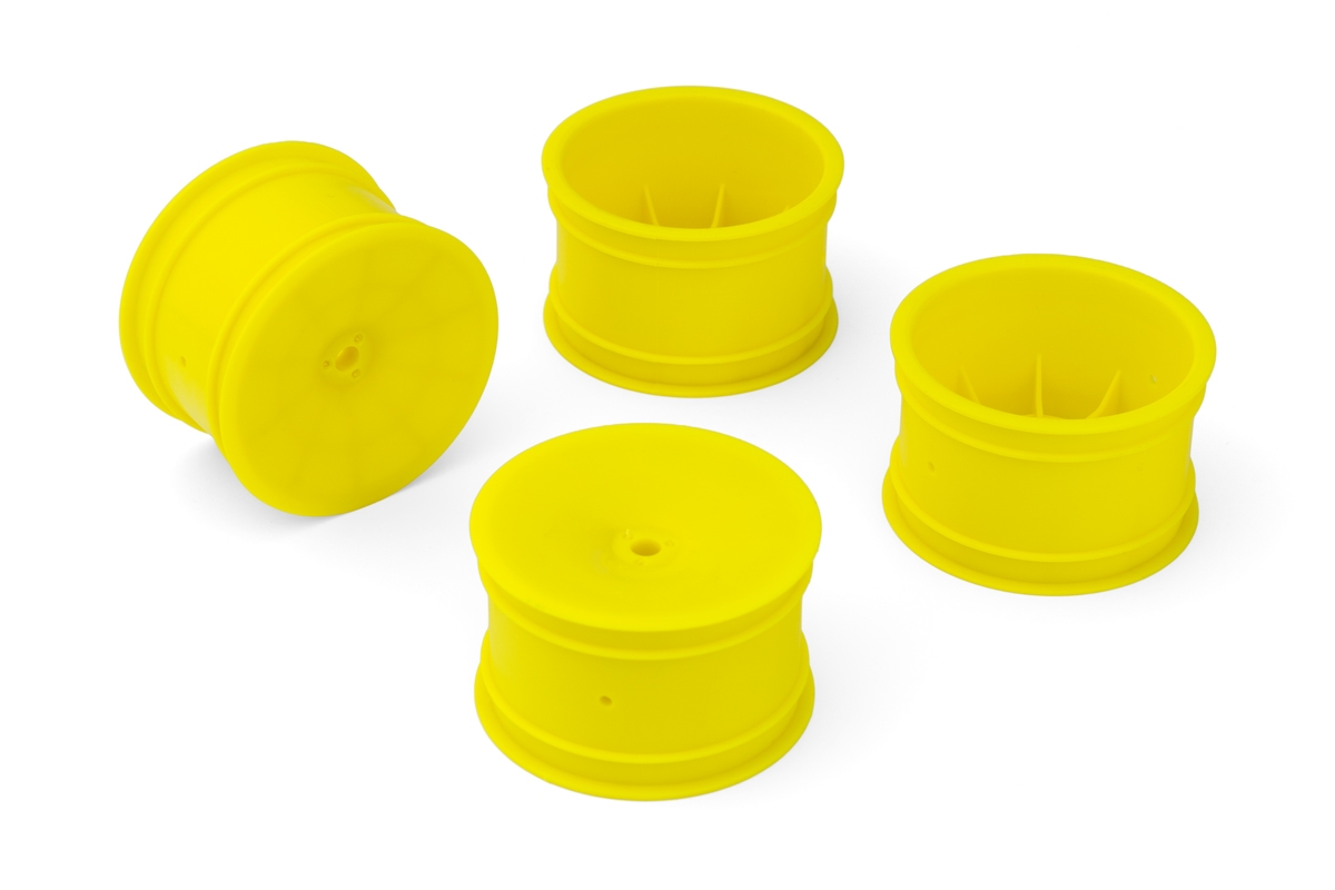 Zadní disky 2.2 žluté pro 2WD/4WD buggy (HEX 12 mm) - 4 ks