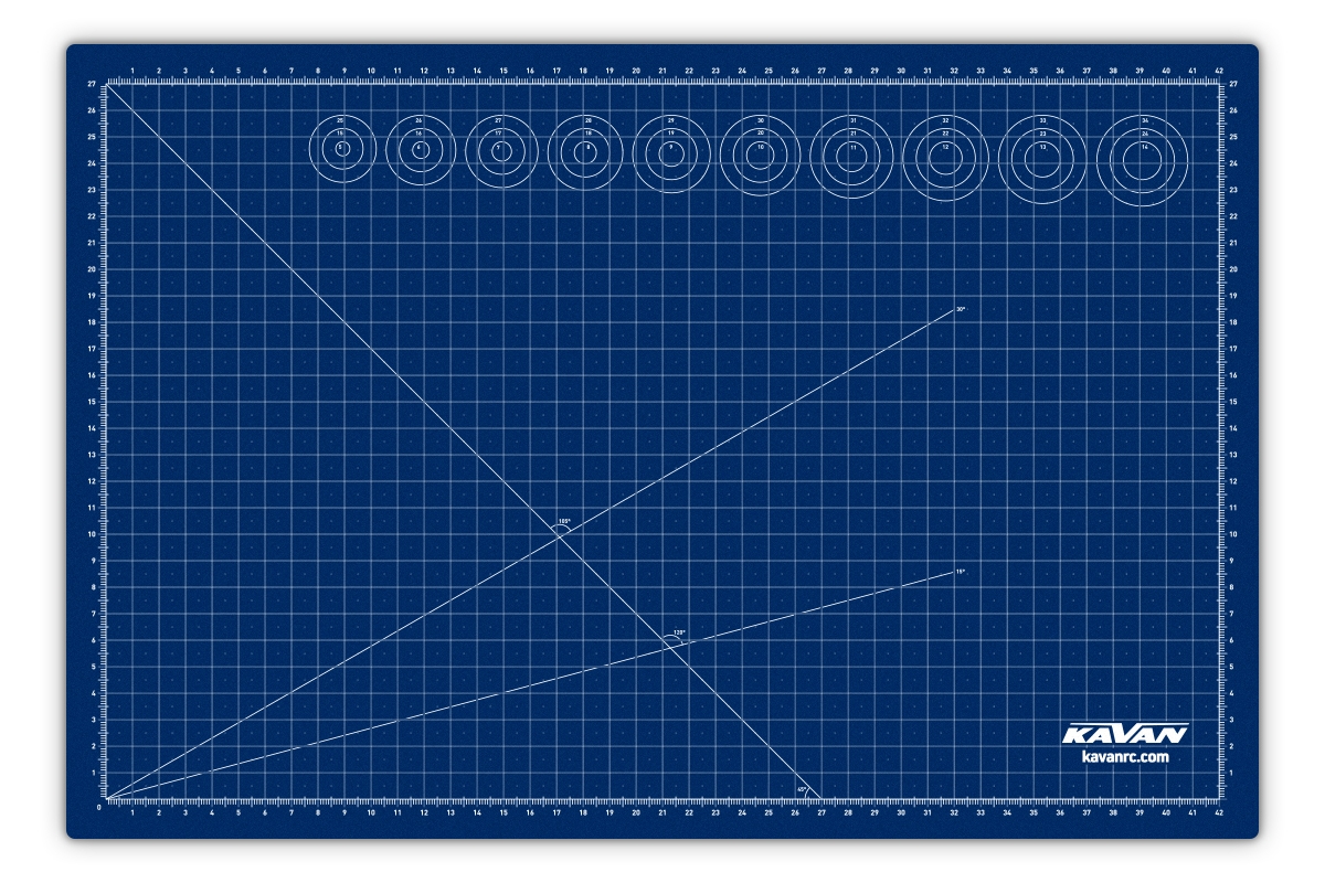 KAVAN řezací podložka A3 - 450x300x3mm,