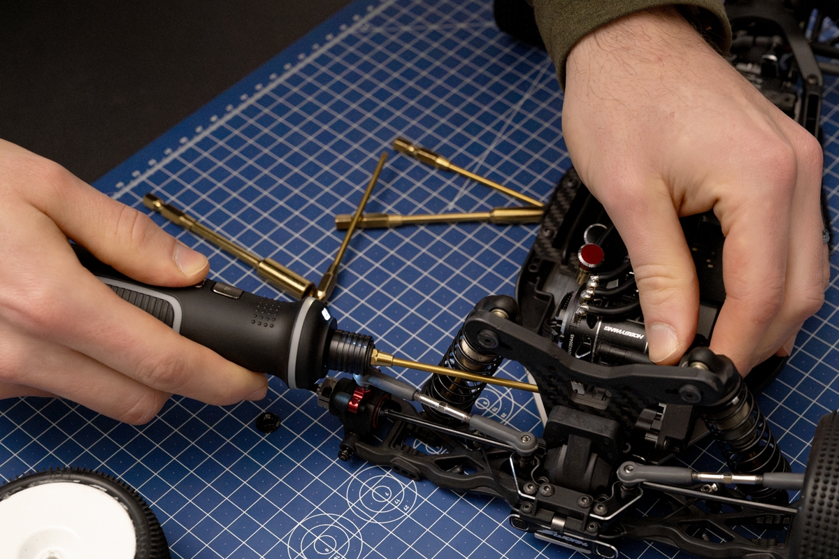 KAVAN Elektrický šroubovák vč. sady 5 ks bitů,