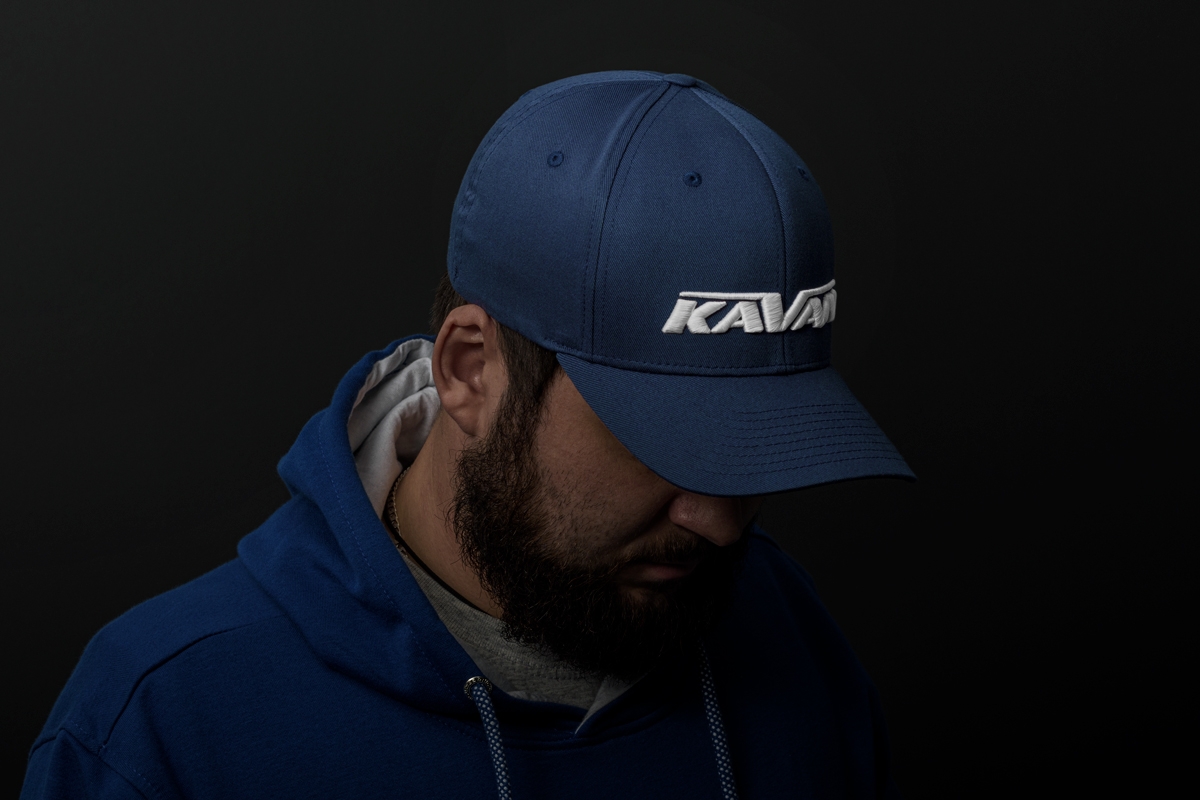 KAVAN kšiltovka FLEXFIT L/XL - modrá