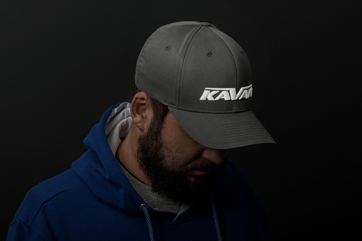 KAVAN kšiltovka FLEXFIT L/XL - šedá