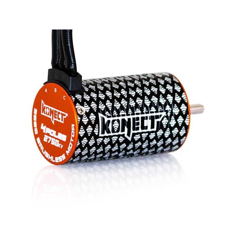 COMBO BRUSHLESS 80Amp SCT WP s 4P 3660SL 2750Kv motorem + programovací karta,