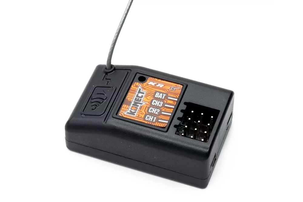 2.4 GHz volantová souprava KONECT KT3X s přijímačem KR3X,