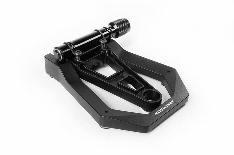 Lehká skládací vyvažovačka kol (pro 12mm/17mm šestihrany)