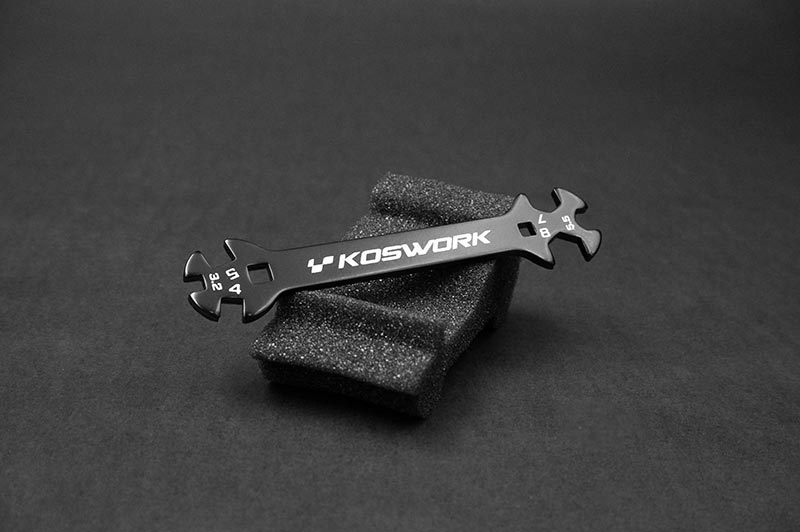 Klíč na spojovačky (3.2, 4, 5, 5.5, 7, 8 mm)