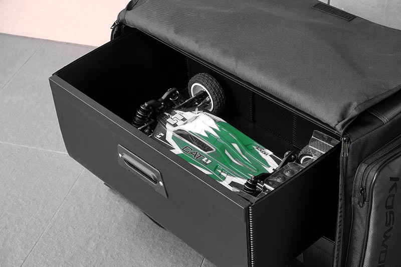 Přepravní taška pro modely 1/10 (1 velká a 2 střední přihrádky)