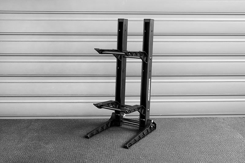 Skládací stojánek pro RC auta, výška 475 mm, 2 patra