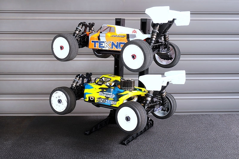 Skládací stojánek pro RC auta, výška 475 mm, 2 patra