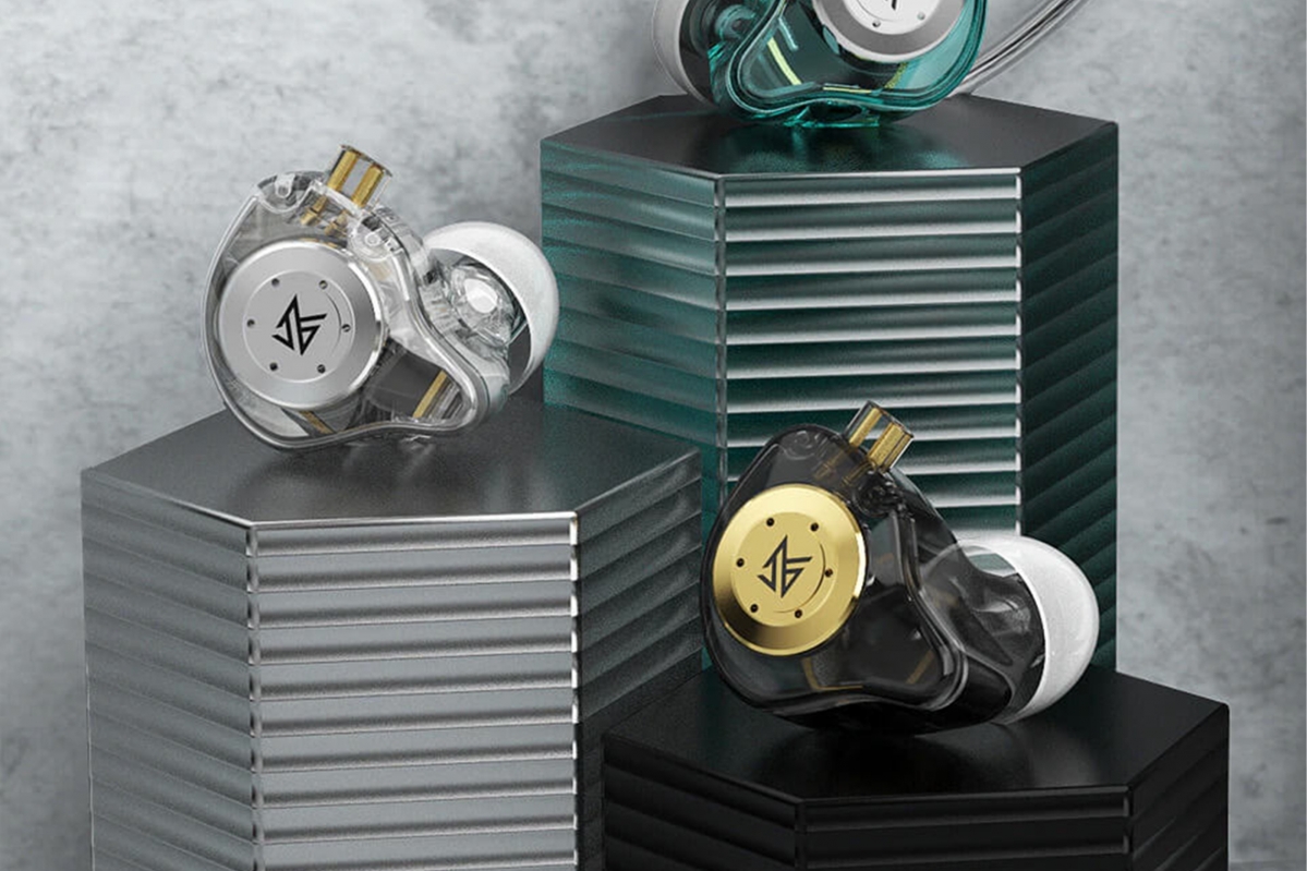 KZ - EDX Pro Sluchátka s mikrofonem (Black)