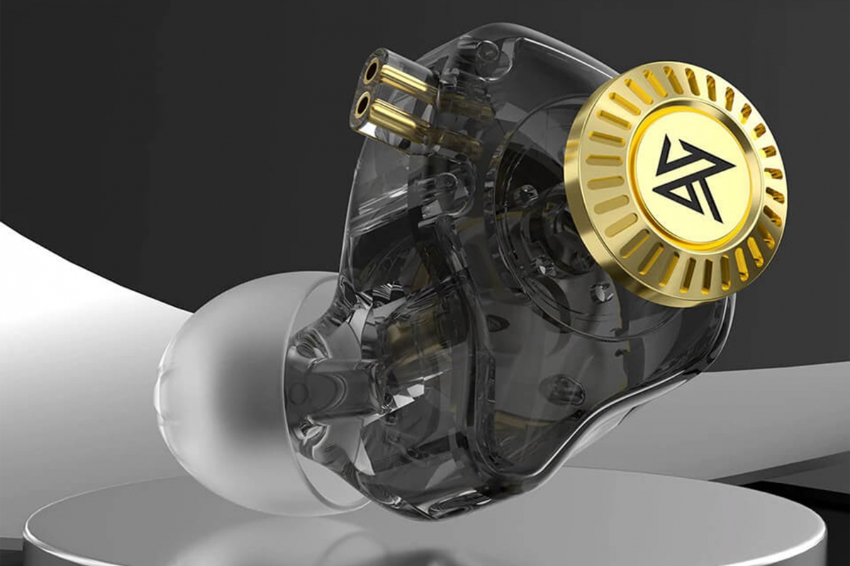 KZ - EDX Ultra sluchátka s mikrofonem (Black/Gold)