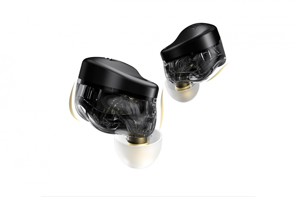 KZ AST sluchátka s mikrofonem (Black)