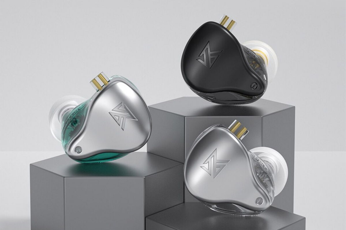 KZ AST sluchátka s mikrofonem (Black)