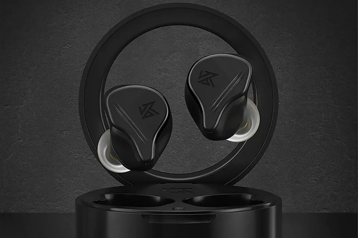 KZ - VXS Pro Bezdrátová sluchátka s mikrofonem (Black)