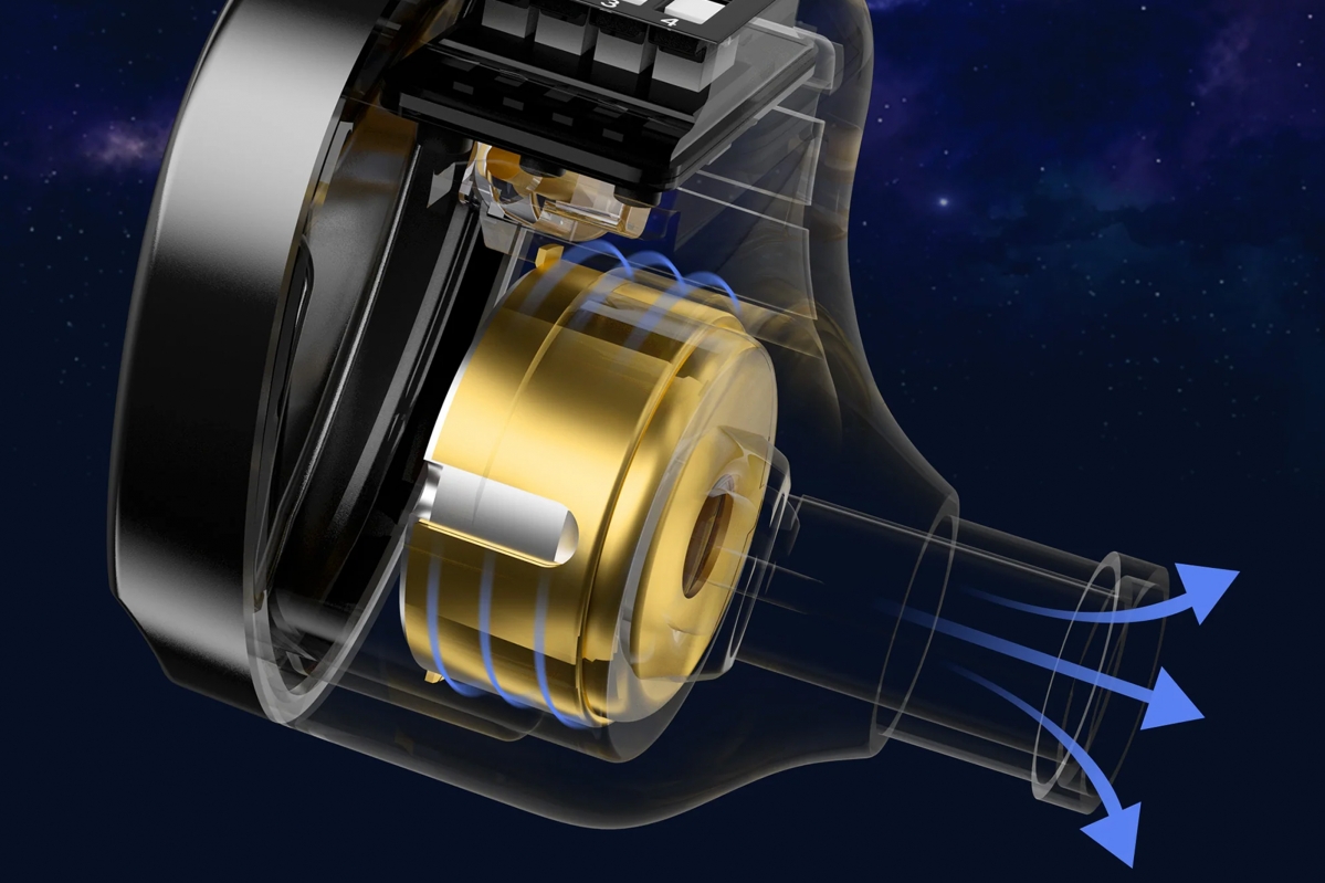 KZ - CCA Polaris sluchátka s mikrofonem