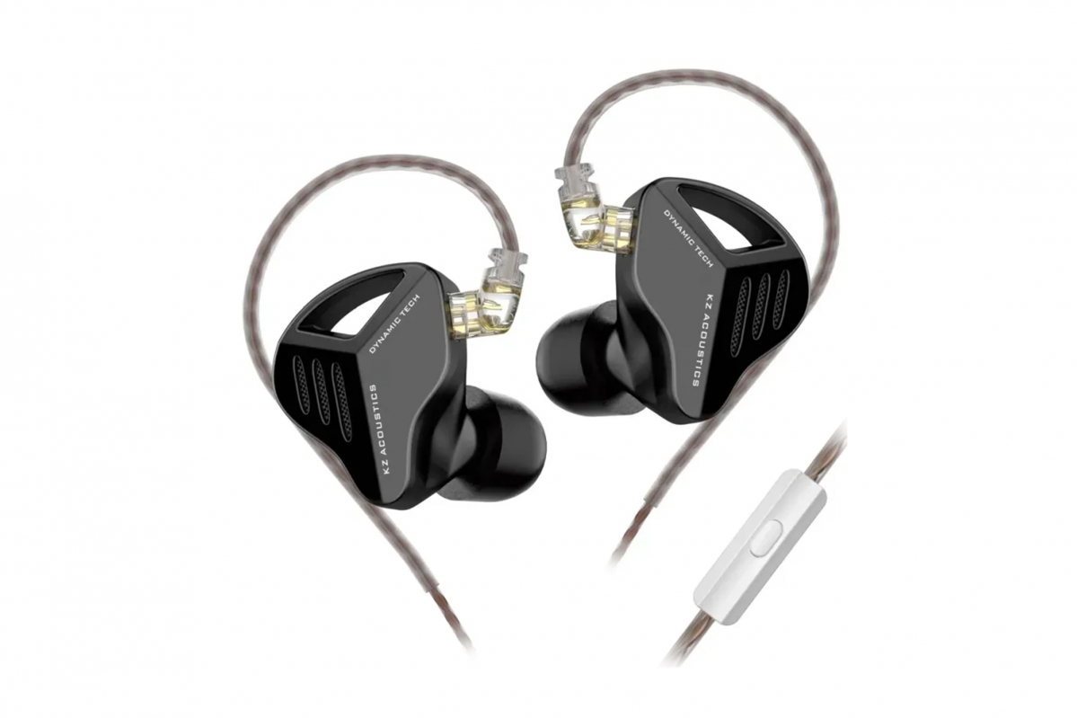 KZ ZVX sluchátka s mikrofonem (Silver)